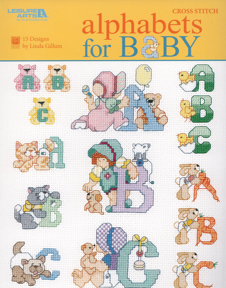 Alphabets For Baby Cross Stitch – Leisure Arts
