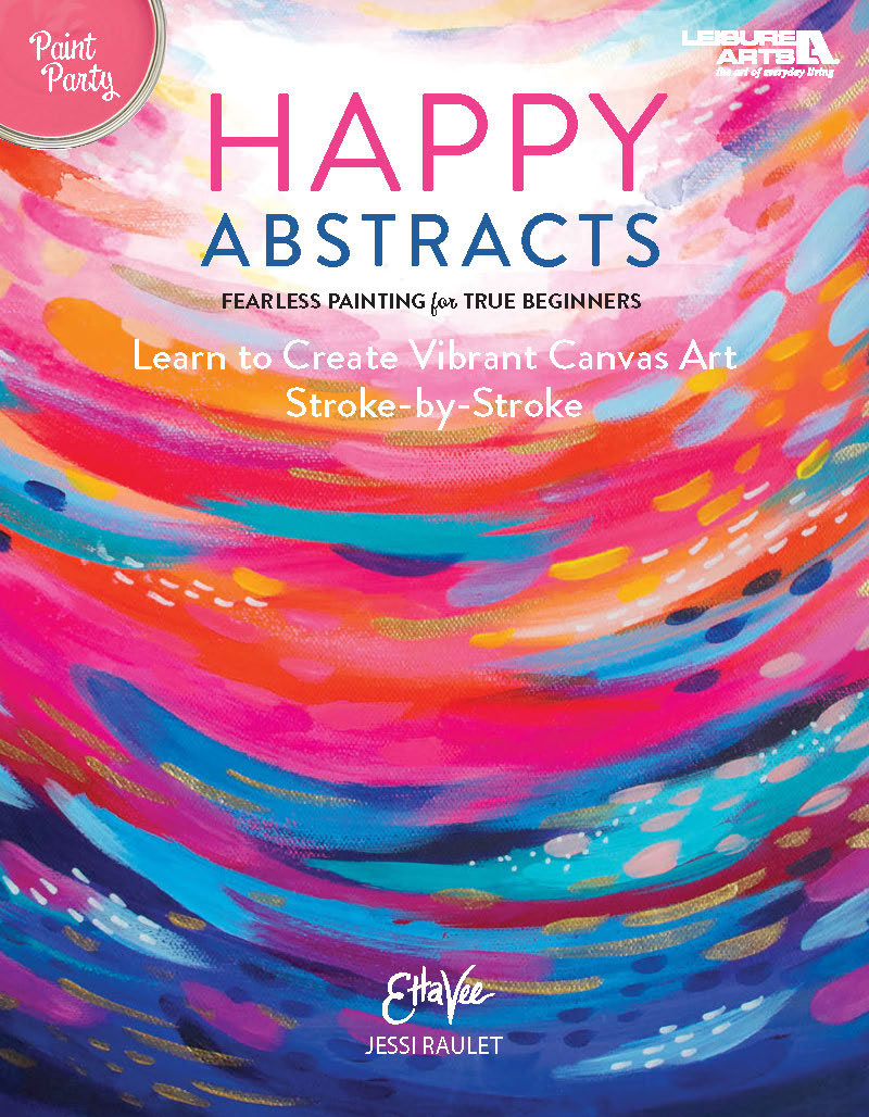 Crafts Paint Party Happy Abstracts